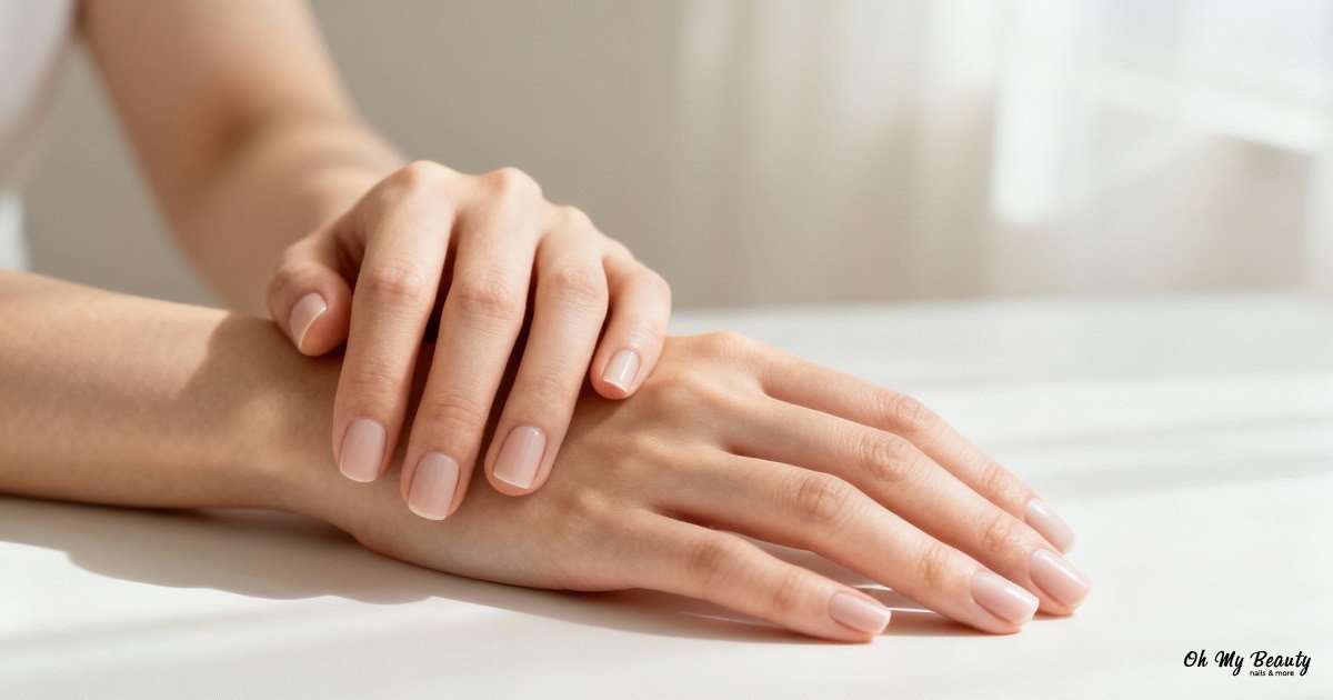 Νύχια 2025: Ο Απόλυτος Οδηγός για Τέλειο Μανικιούρ Περιποιημένα γυναικεία νύχια σε απαλή ροζ απόχρωση