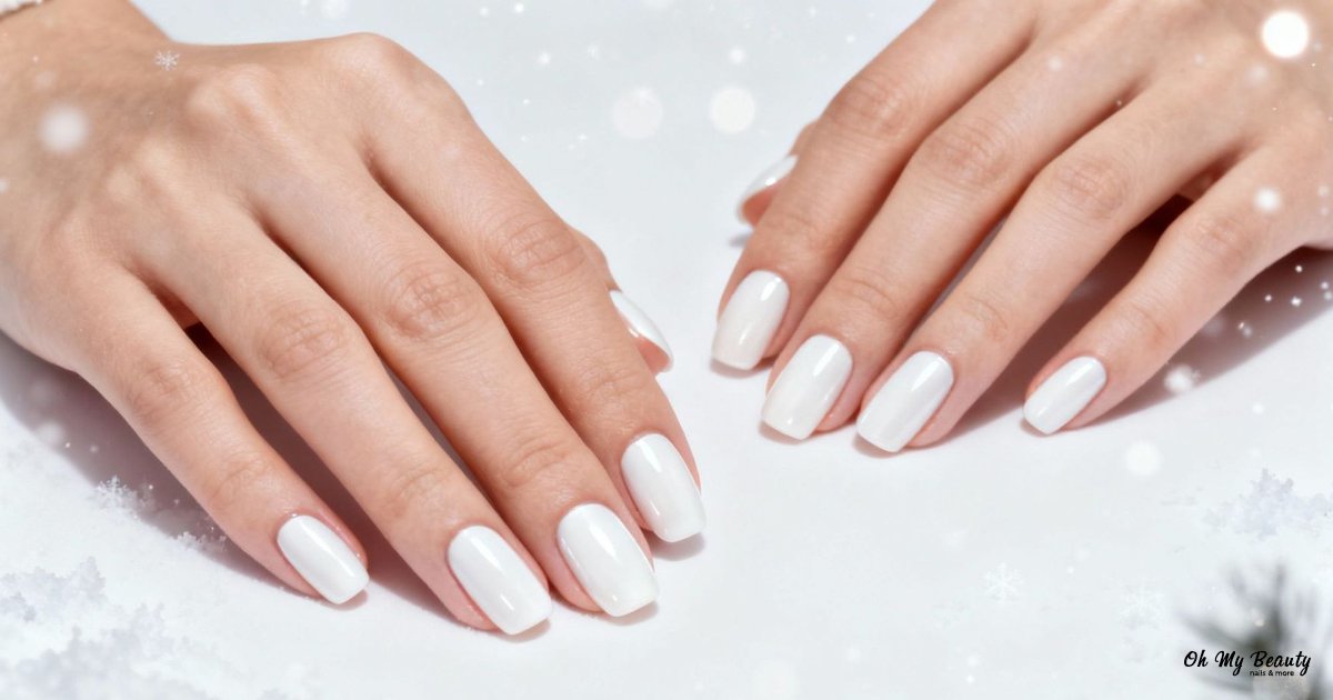 Χριστουγεννιάτικα νύχια άσπρα: Οι πιο κομψές ιδέες για τις γιορτές Κομψά χριστουγεννιάτικα νύχια ασπρα με διακριτικά σχέδια χιονονιφάδας
