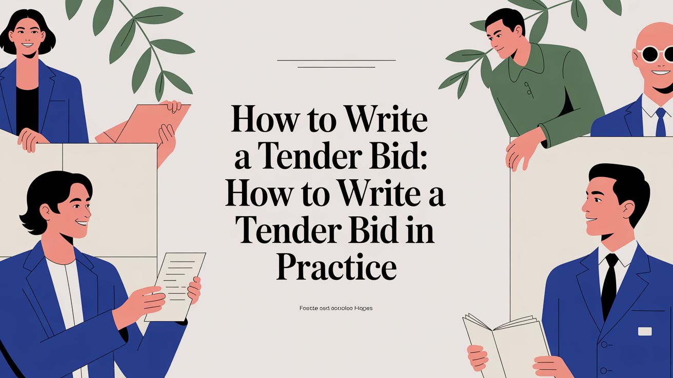 How to Write a Tender Bid That Actually Wins