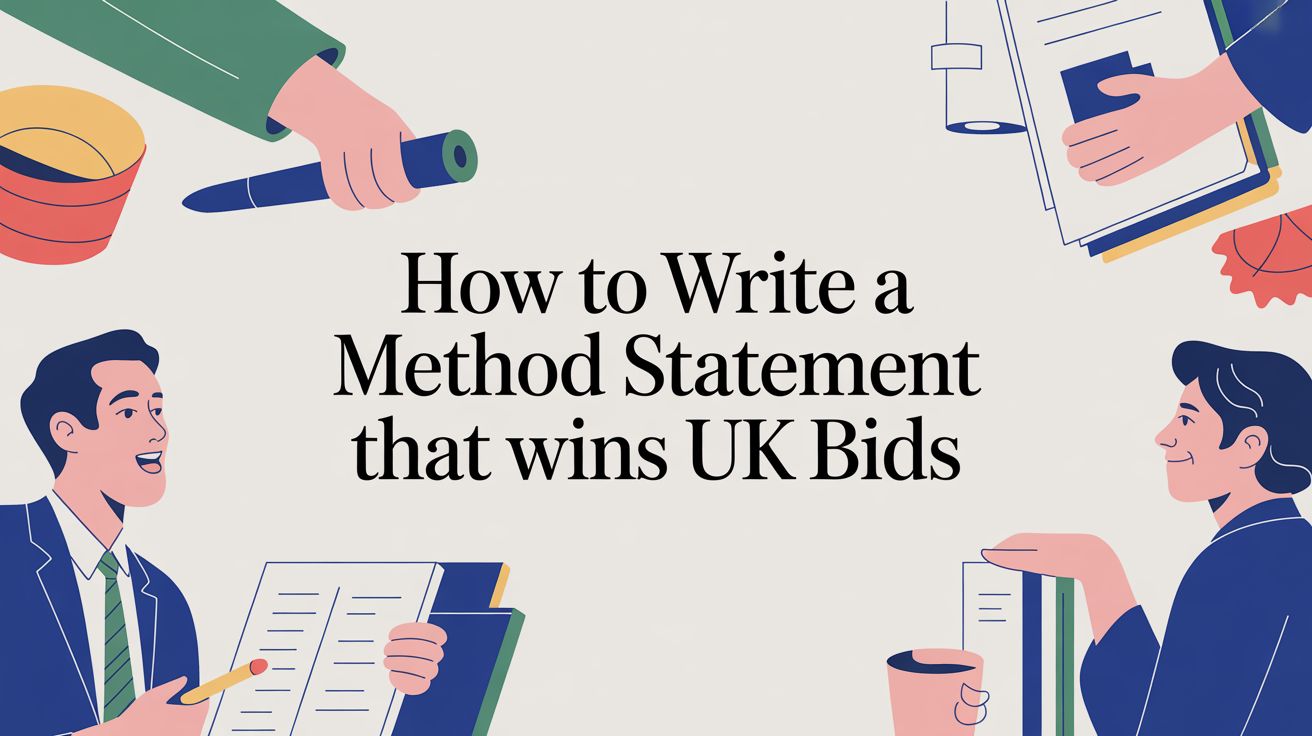 How to Write a Method Statement That Wins UK Bids