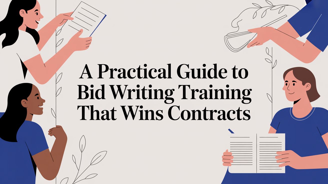 A Practical Guide to Bid Writing Training That Wins Contracts