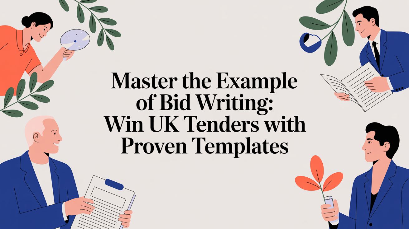 Master the example of bid writing: Win UK tenders with proven templates