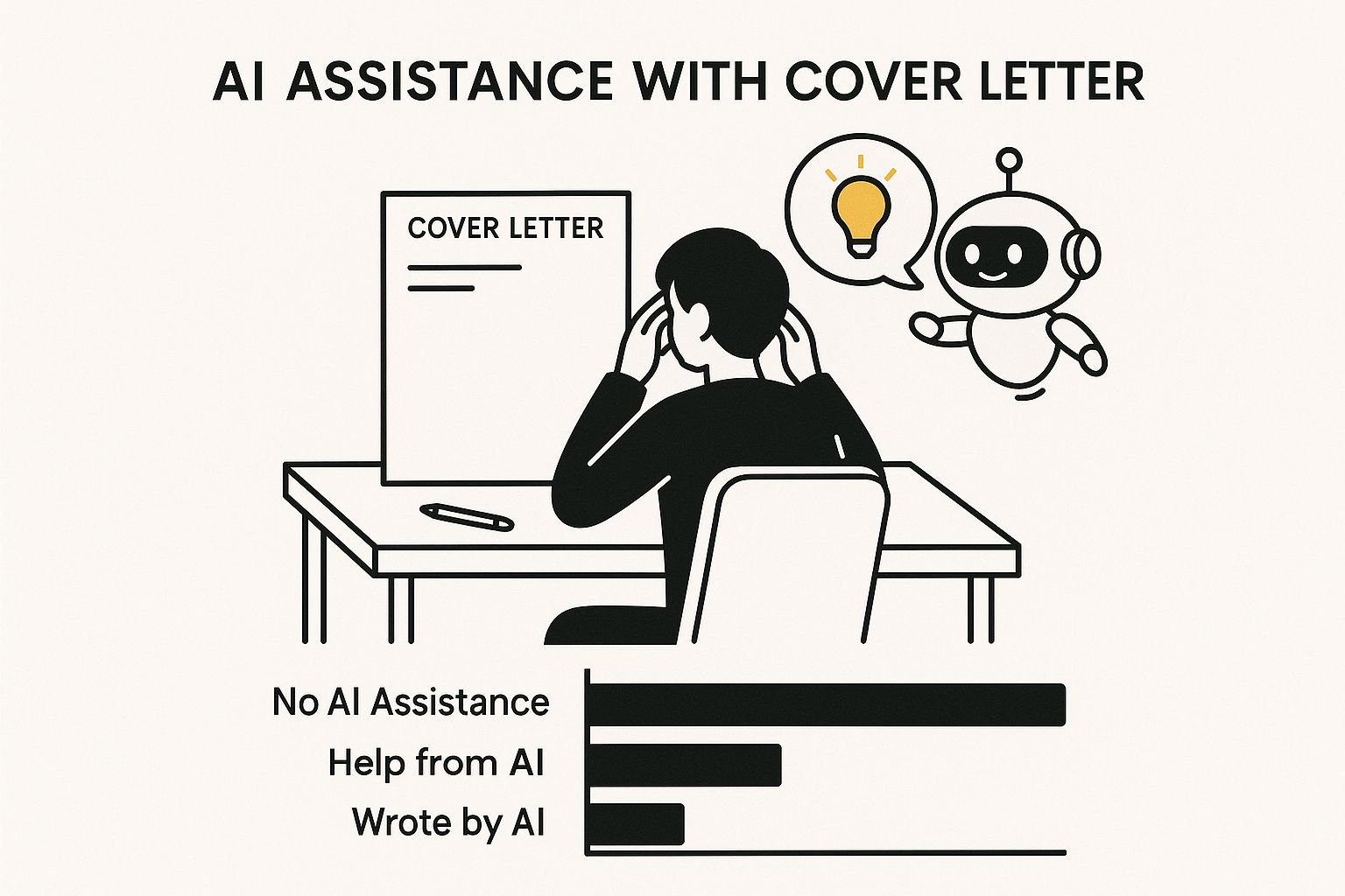 Infographic about anschreiben erstellen ki