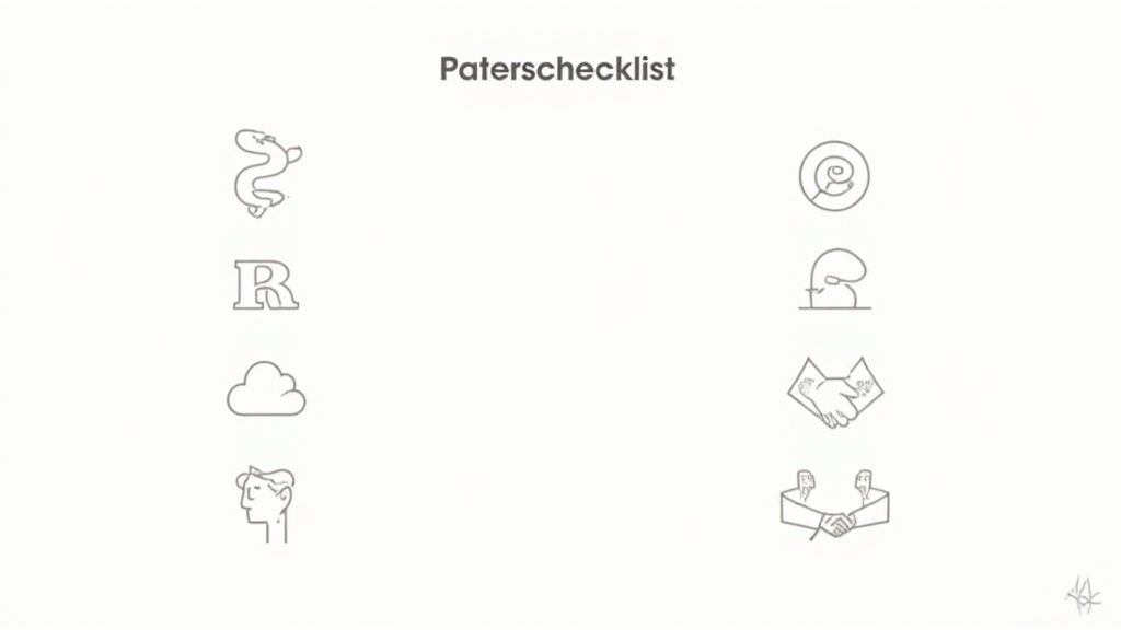 A professional data scientist working on a laptop with data visualisations on screen.