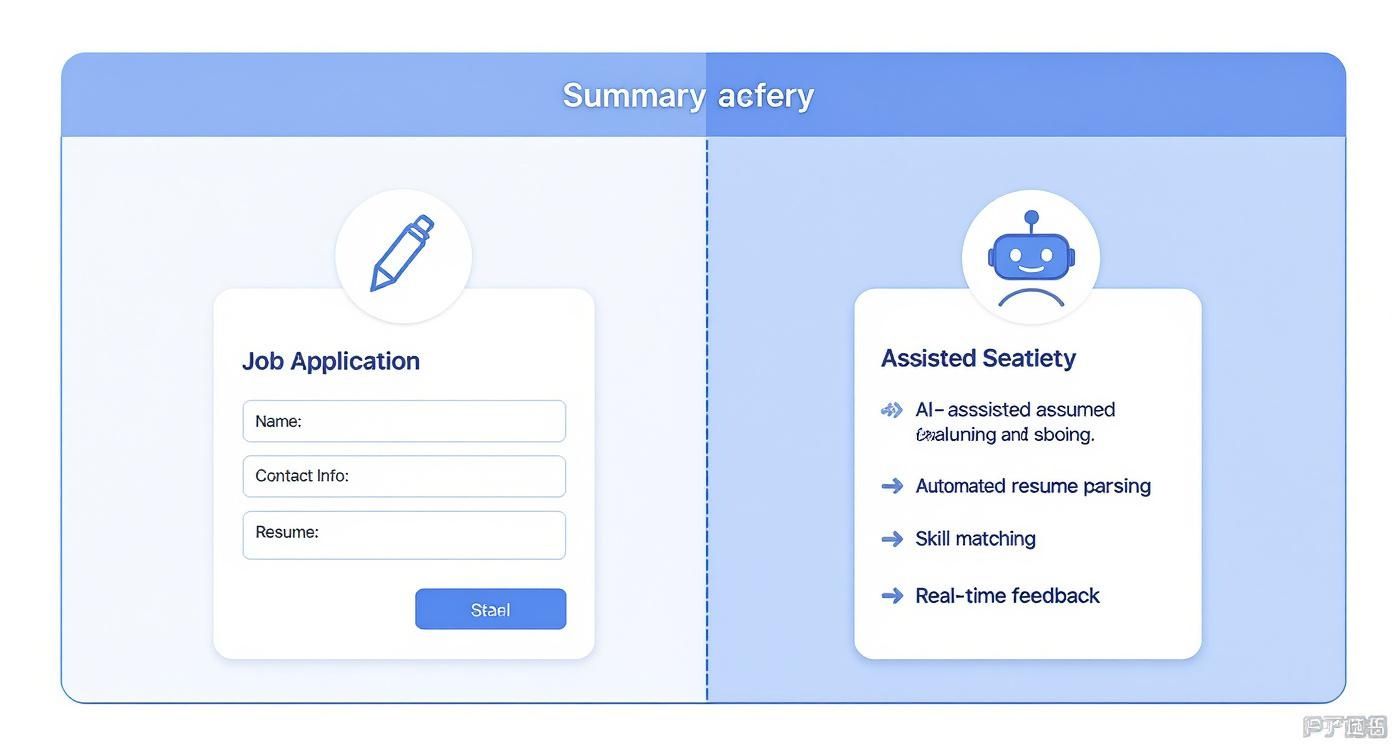 Infographic about bewerbungsschreiben mit ki