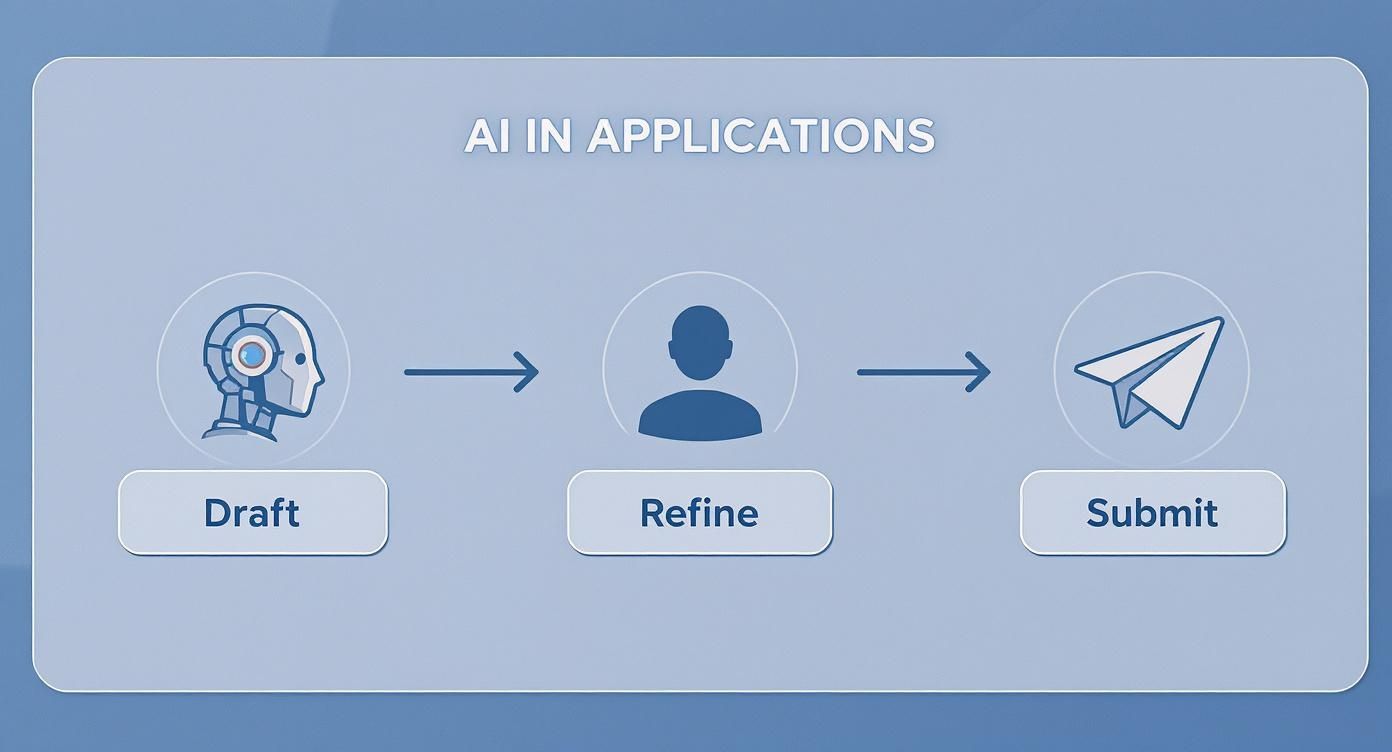 Infographic about bewerbung mit ki