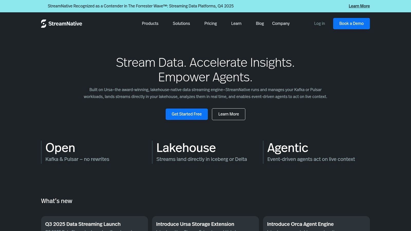 StreamNative Cloud (Managed Apache Pulsar)