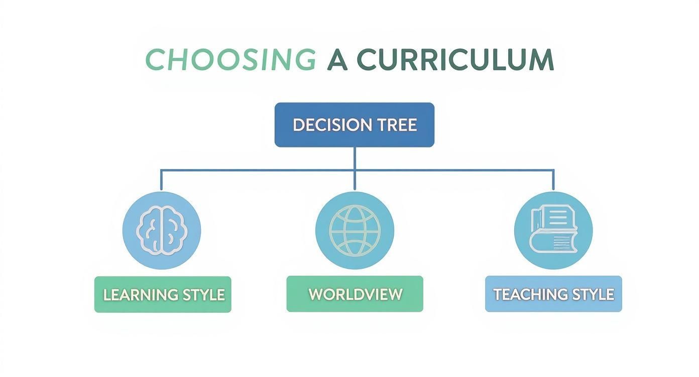 Infographic about best homeschool science curriculum
