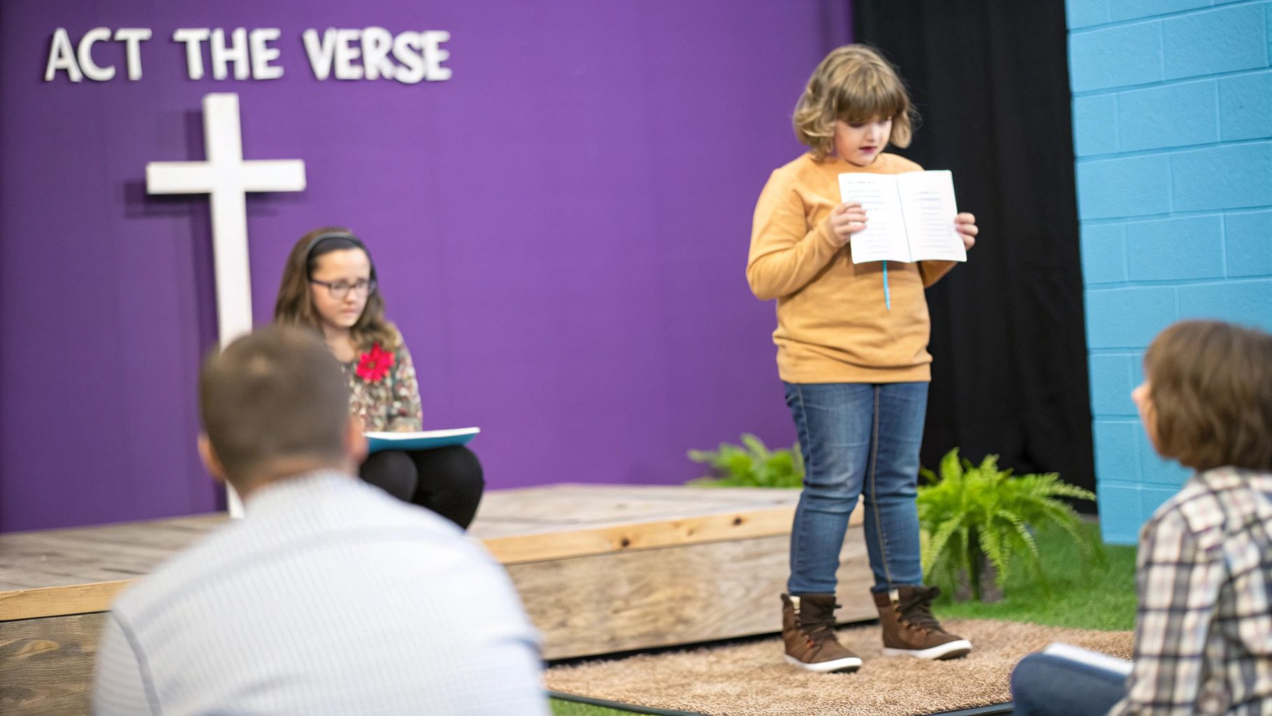 Role-Playing and Drama-Based Scripture Games