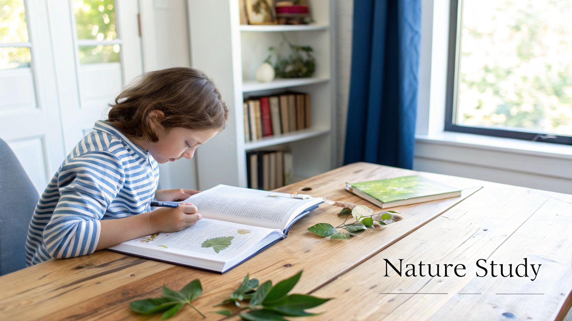 Classical/Charlotte-Mason-inspired homeschool schedule on a whiteboard