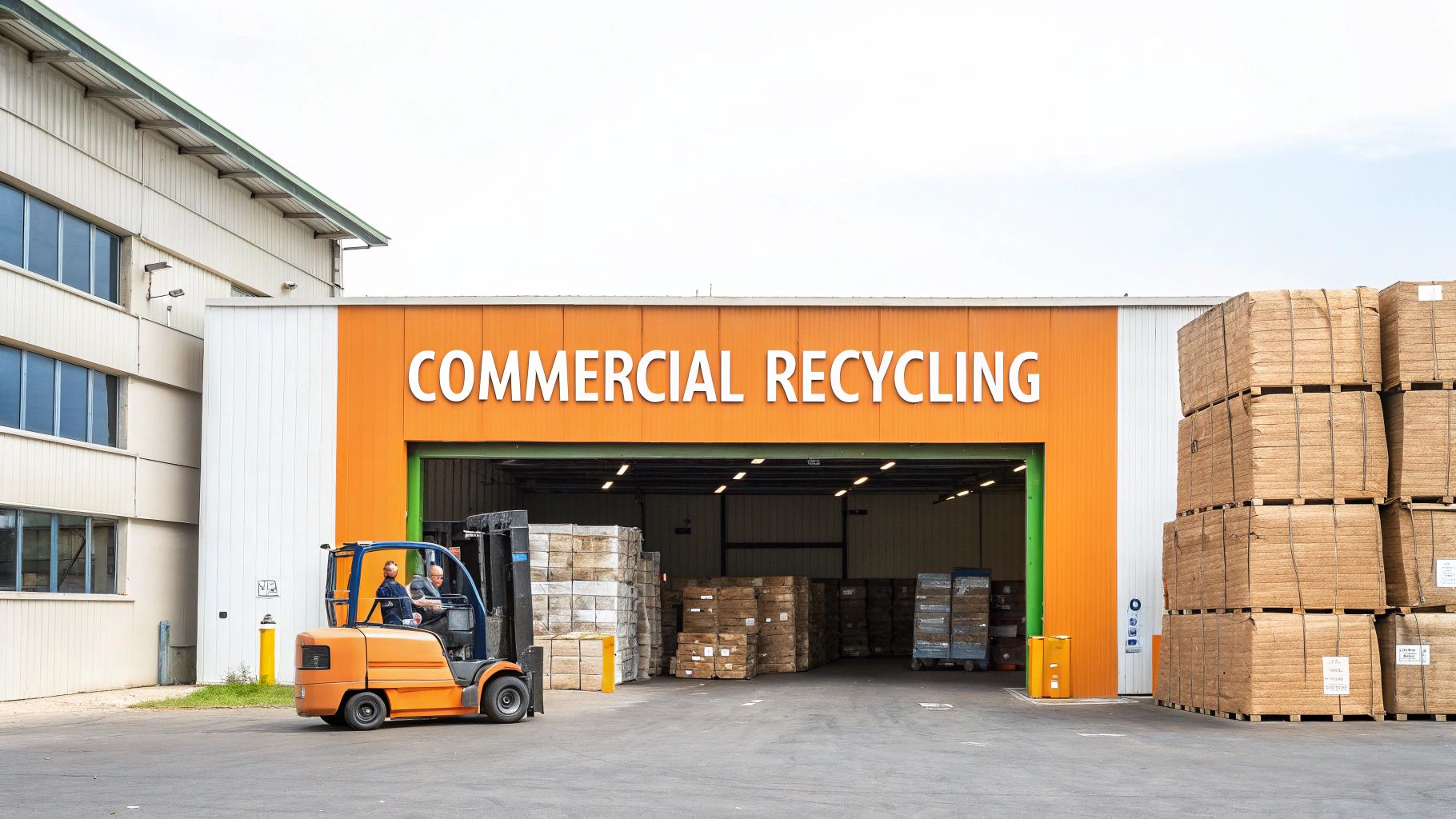 Commercial Cardboard Recycling Services