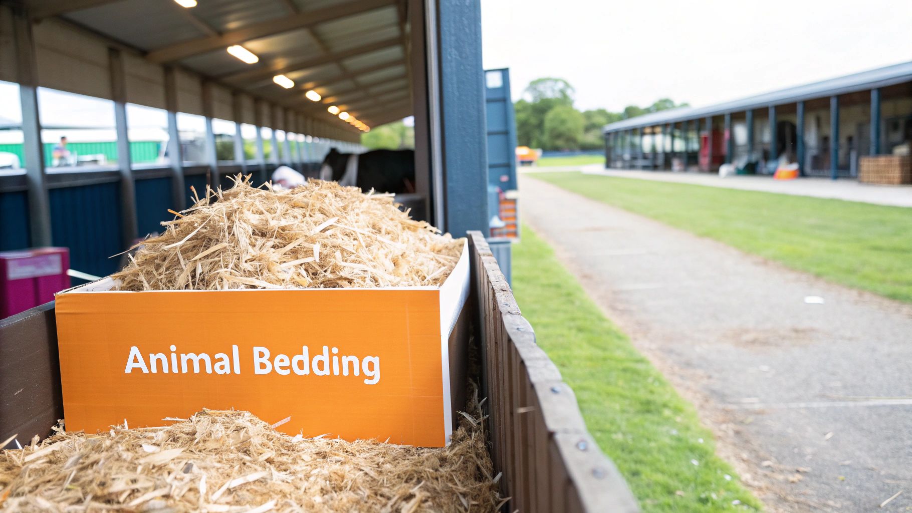 Cardboard Collection for Animal Bedding and Composting