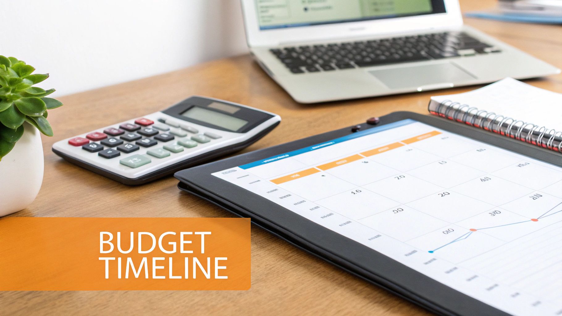 A team of contractors in hard hats reviewing blueprints at a renovation site.