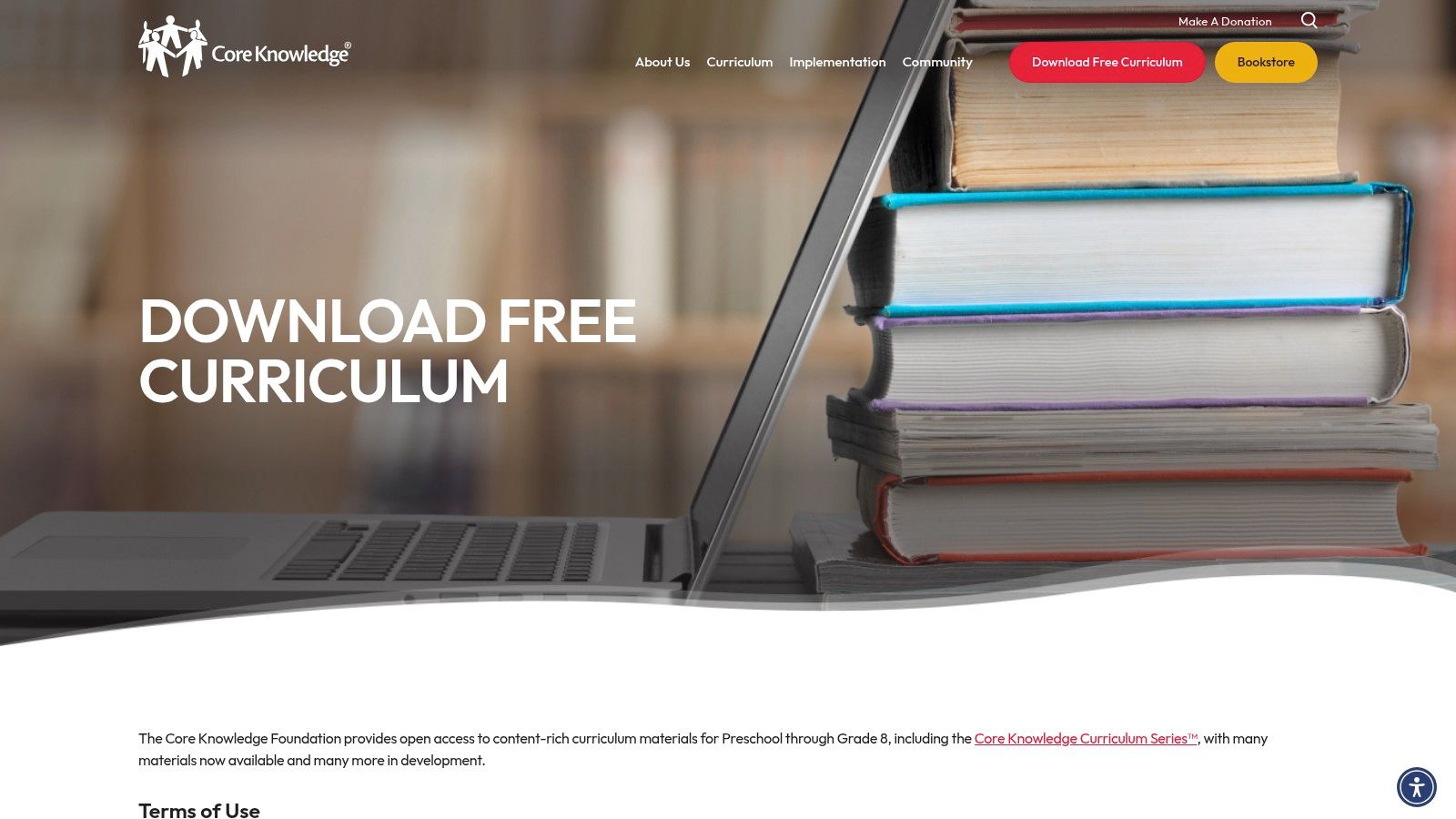 Core Knowledge Foundation (Free Curriculum)