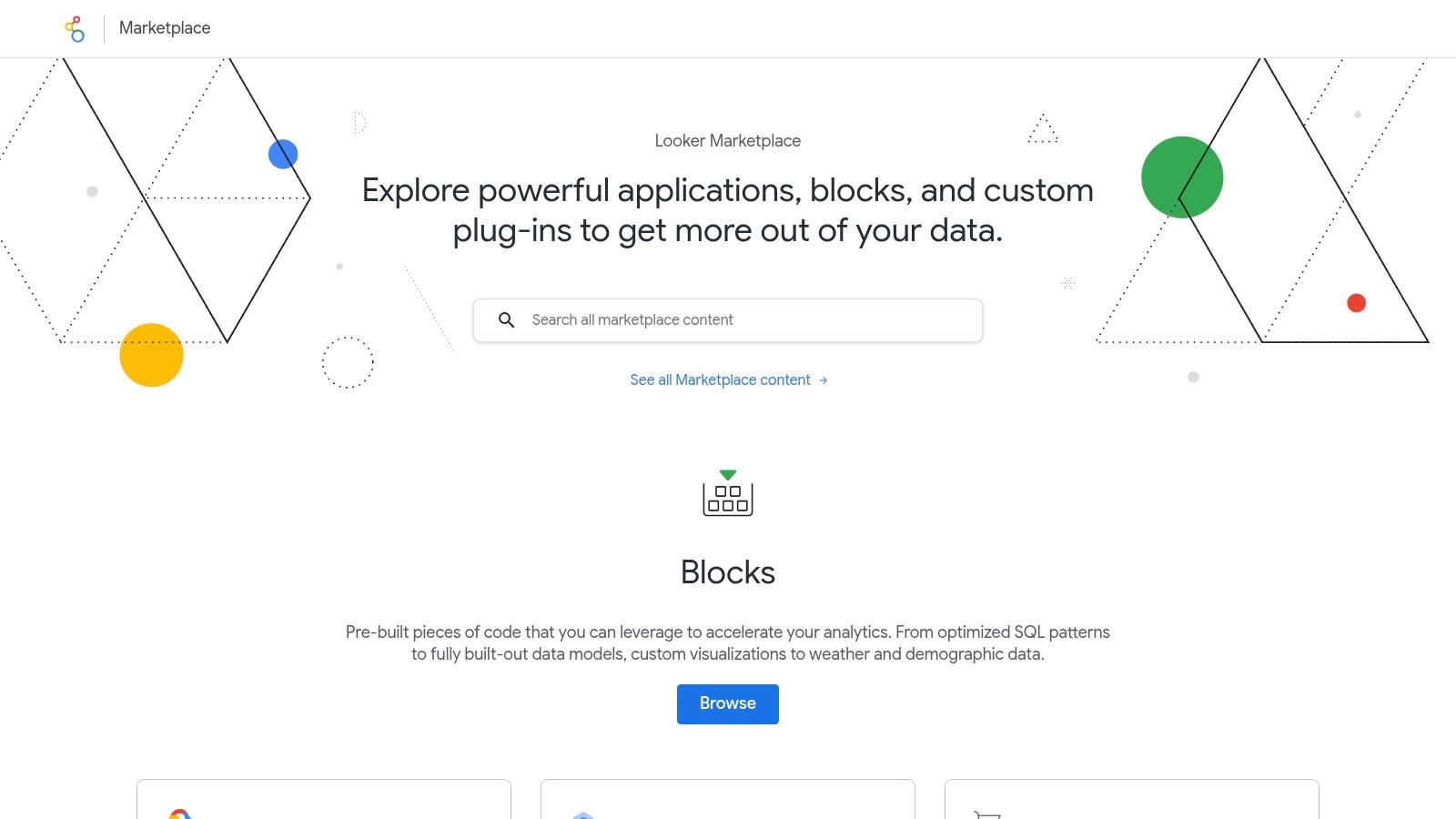 Looker (Google Cloud) – Marketplace Blocks