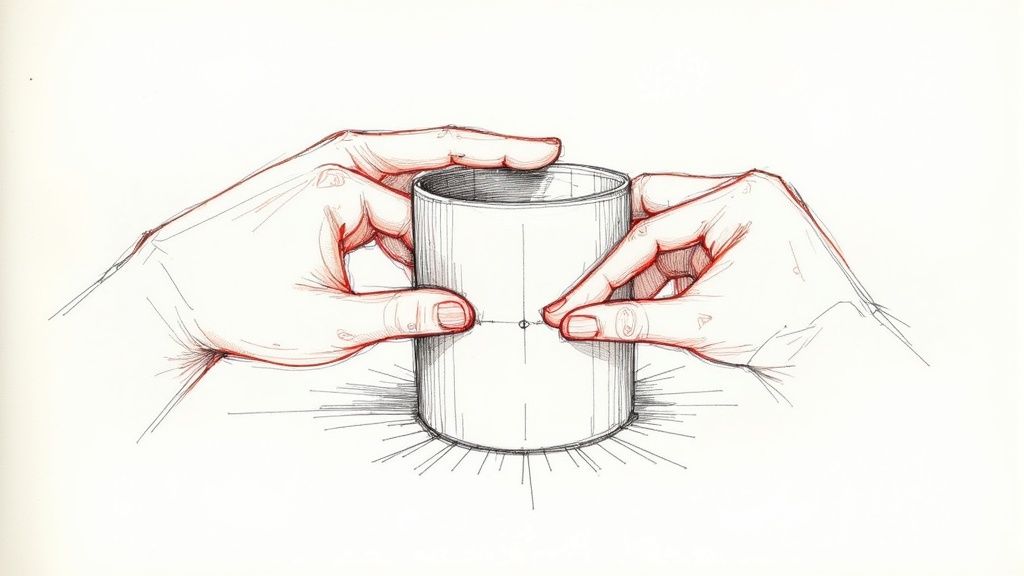 A person practicing deep breathing exercises for mindfulness and relaxation.