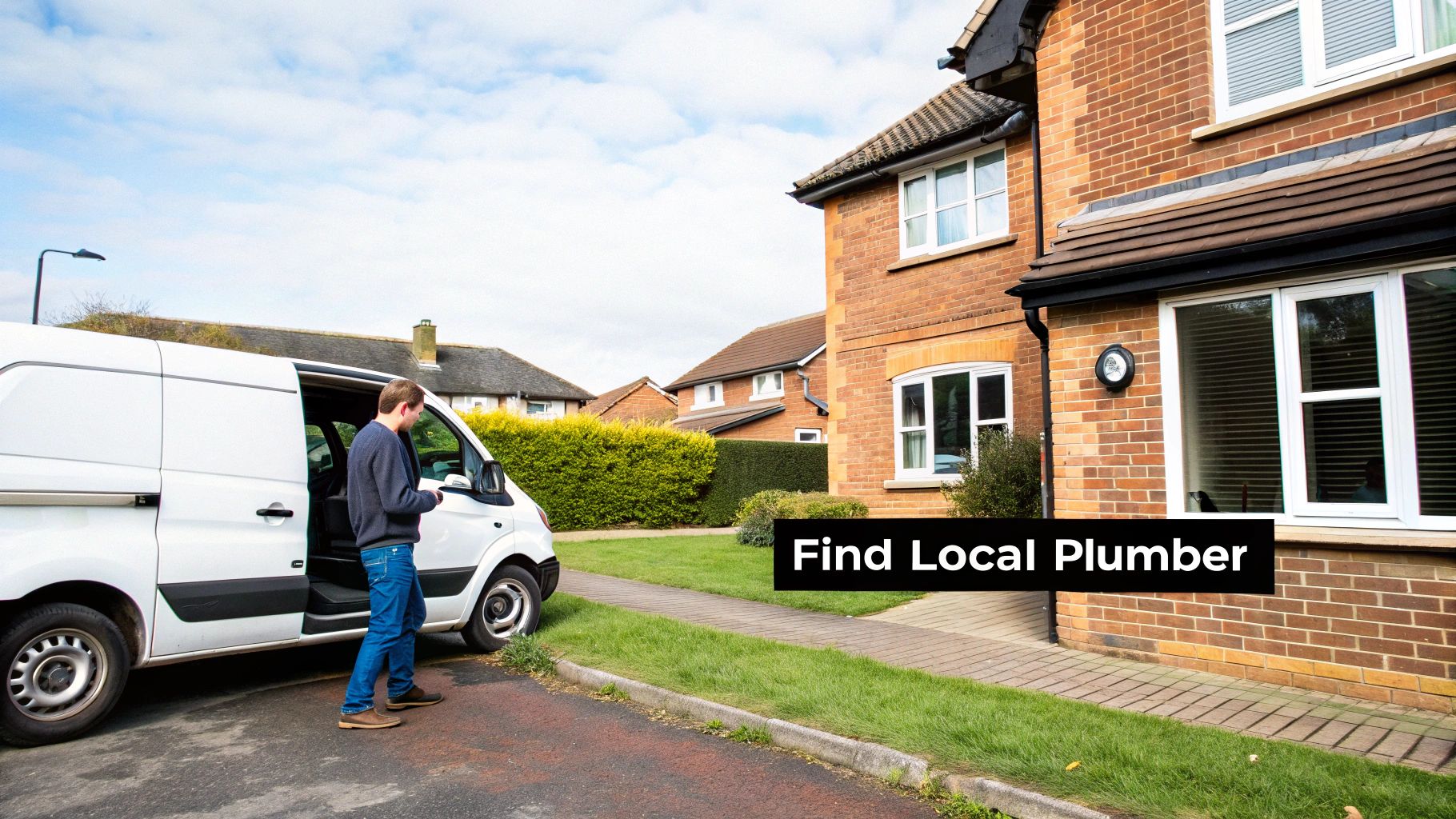 A professional plumber working on a sink, demonstrating the importance of finding a good plumber.