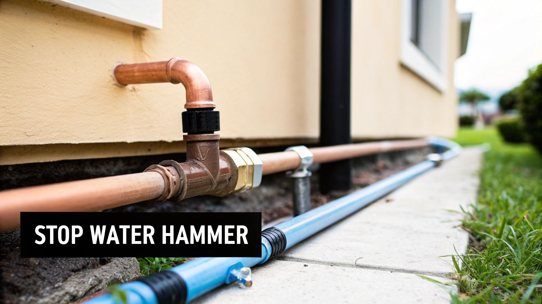 Screenshot from https://en.wikipedia.org/wiki/Water_hammer