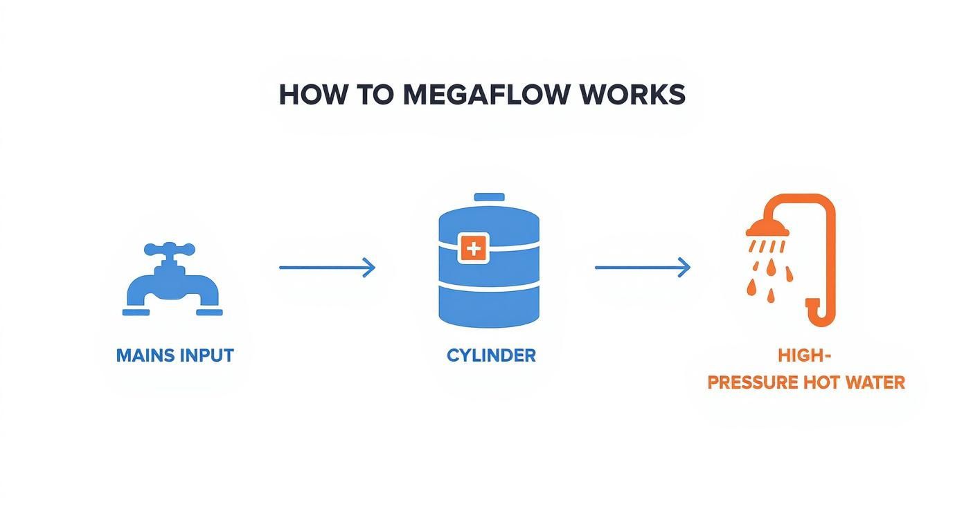 Infographic about what is a megaflow system