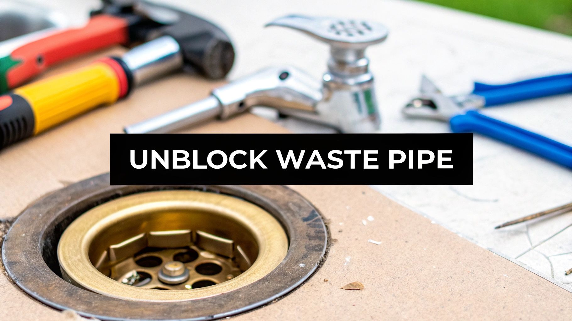 Unblock Waste Pipe: Your Guide to a Quick DIY Fix in Eastbourne