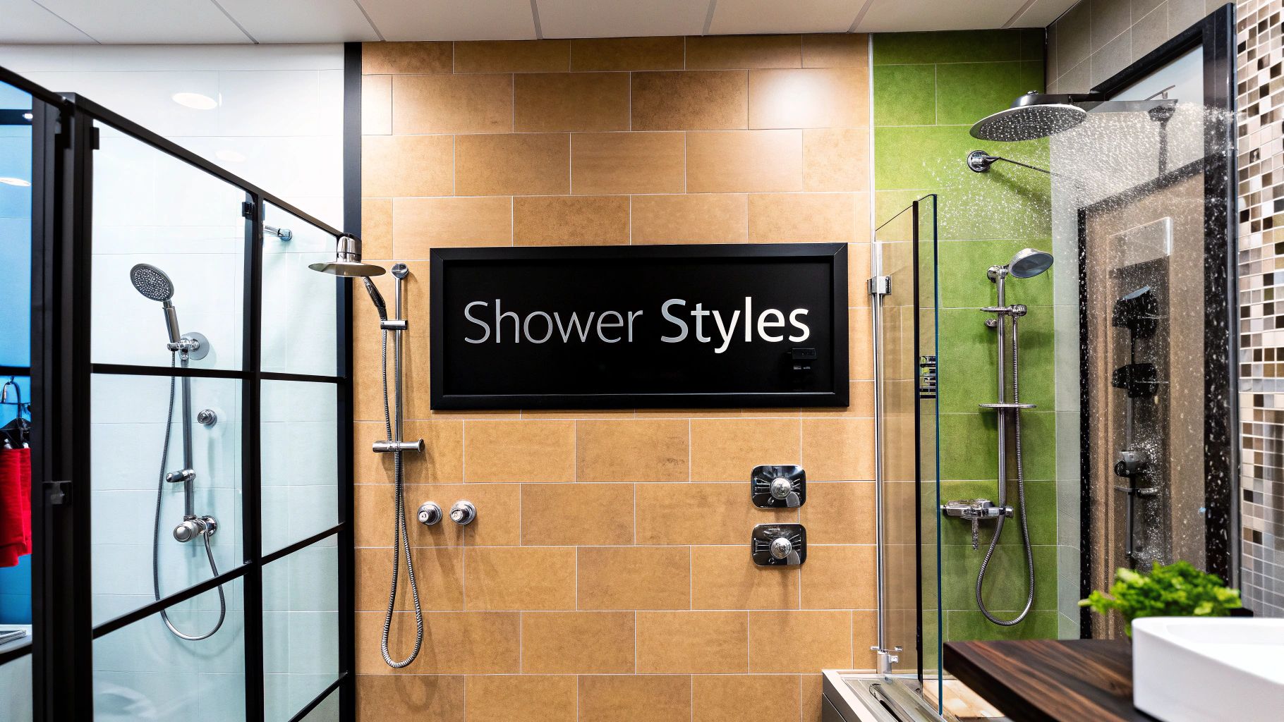 Different shower types: Expert tips for your bathroom renovation