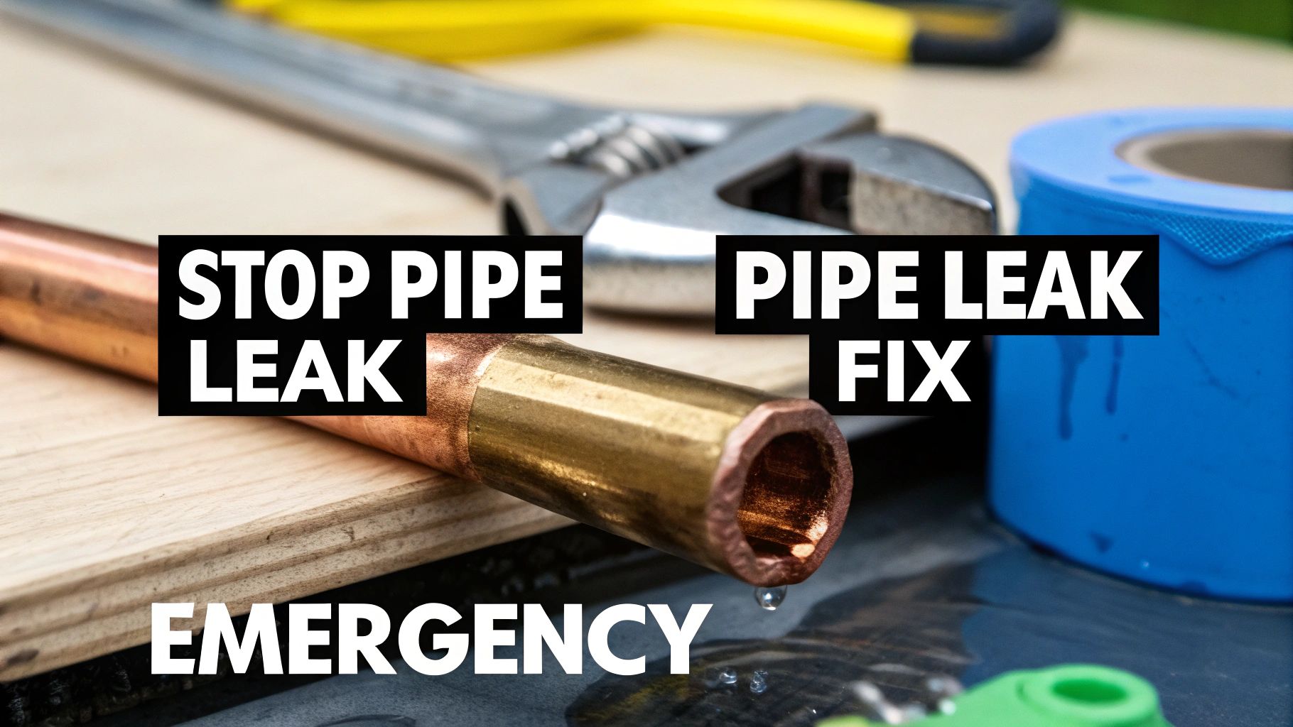 How to Stop a Pipe Leak Practical Fixes and Pro Advice