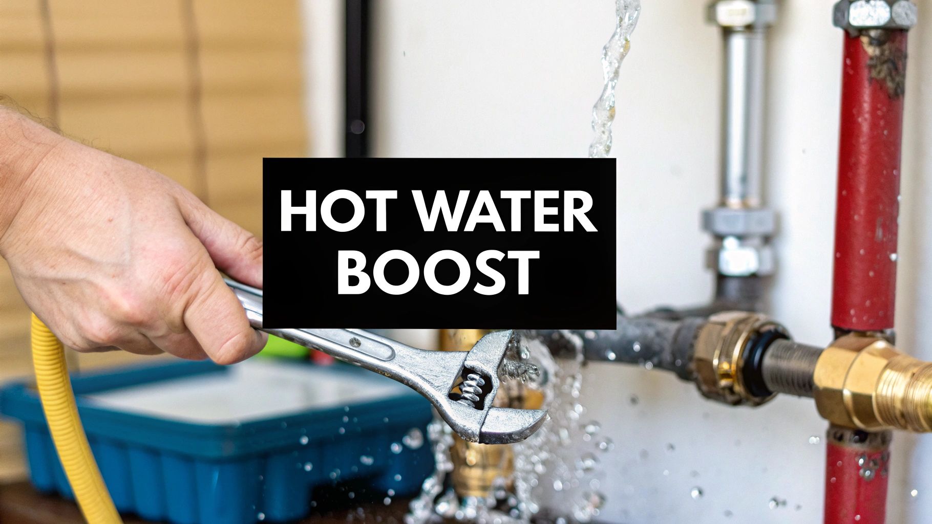 Improving hot water pressure: Simple DIY Fixes for Your Home