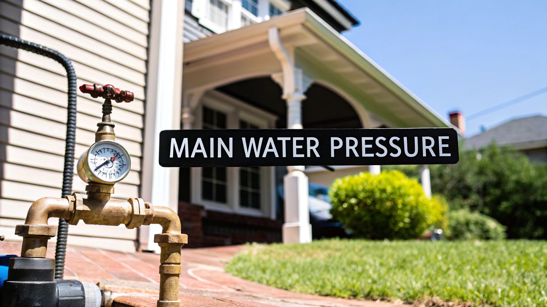 Solving Main Water Pressure Issues in Eastbourne