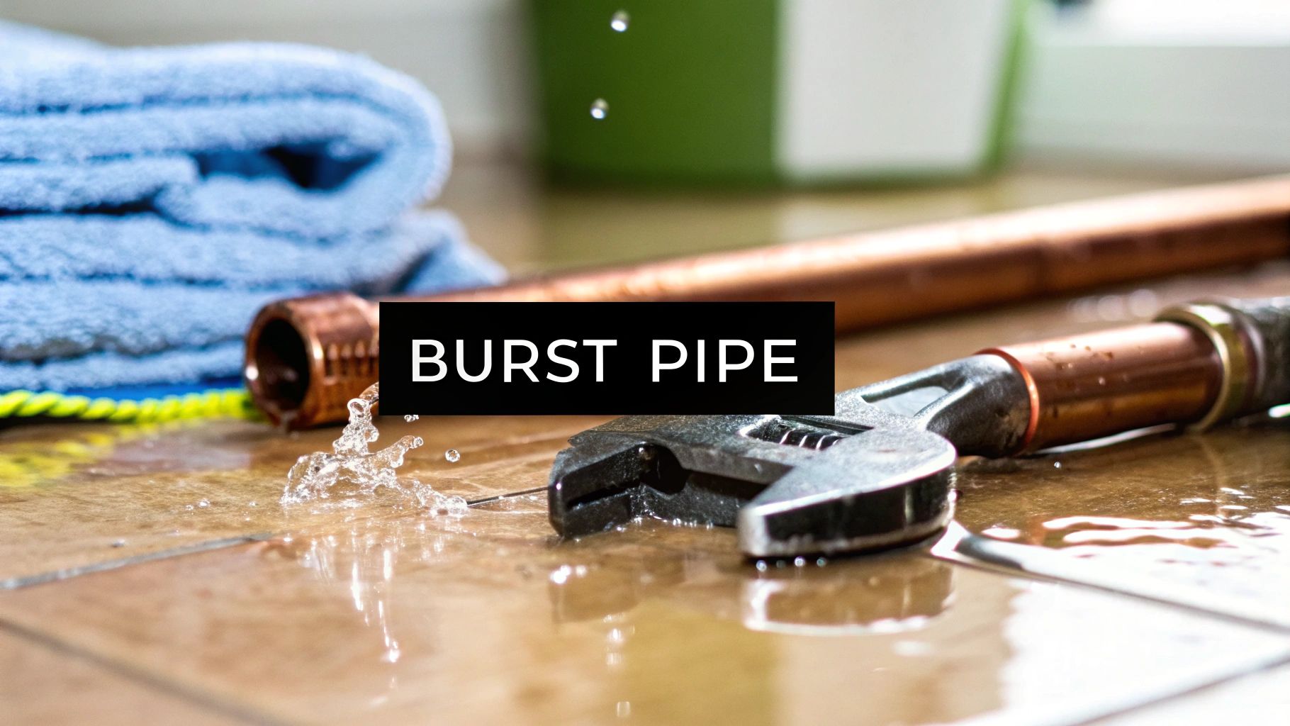 Burst Pipe in House: Quick Steps to Minimize Water Damage