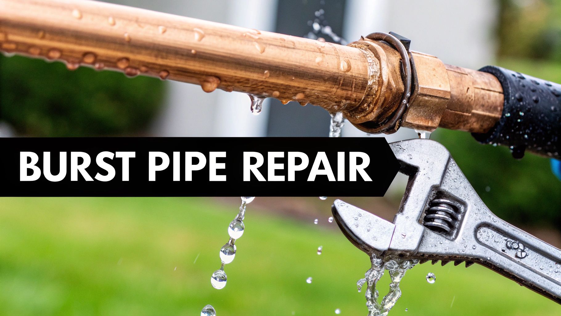 Pipe Burst Repair Guide for Eastbourne Homes