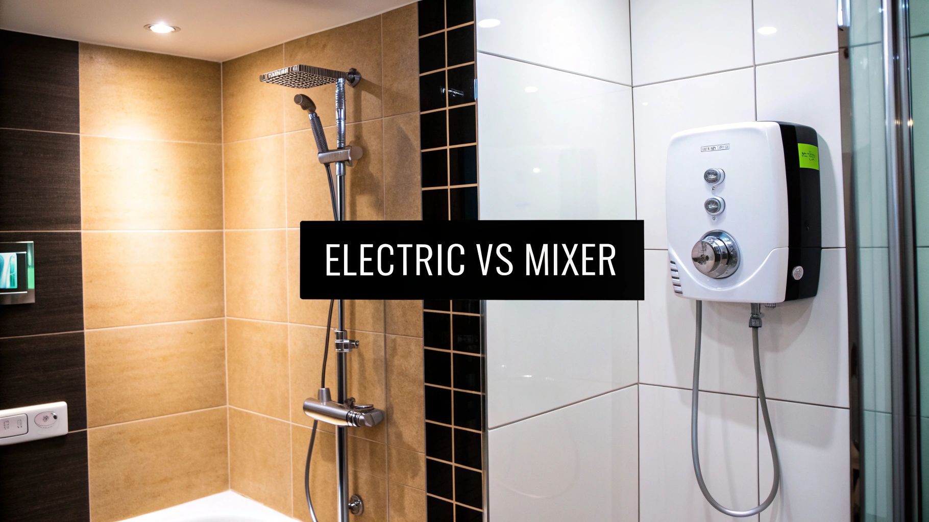 Electric Shower vs Mixer Shower a Complete Guide for UK Homes