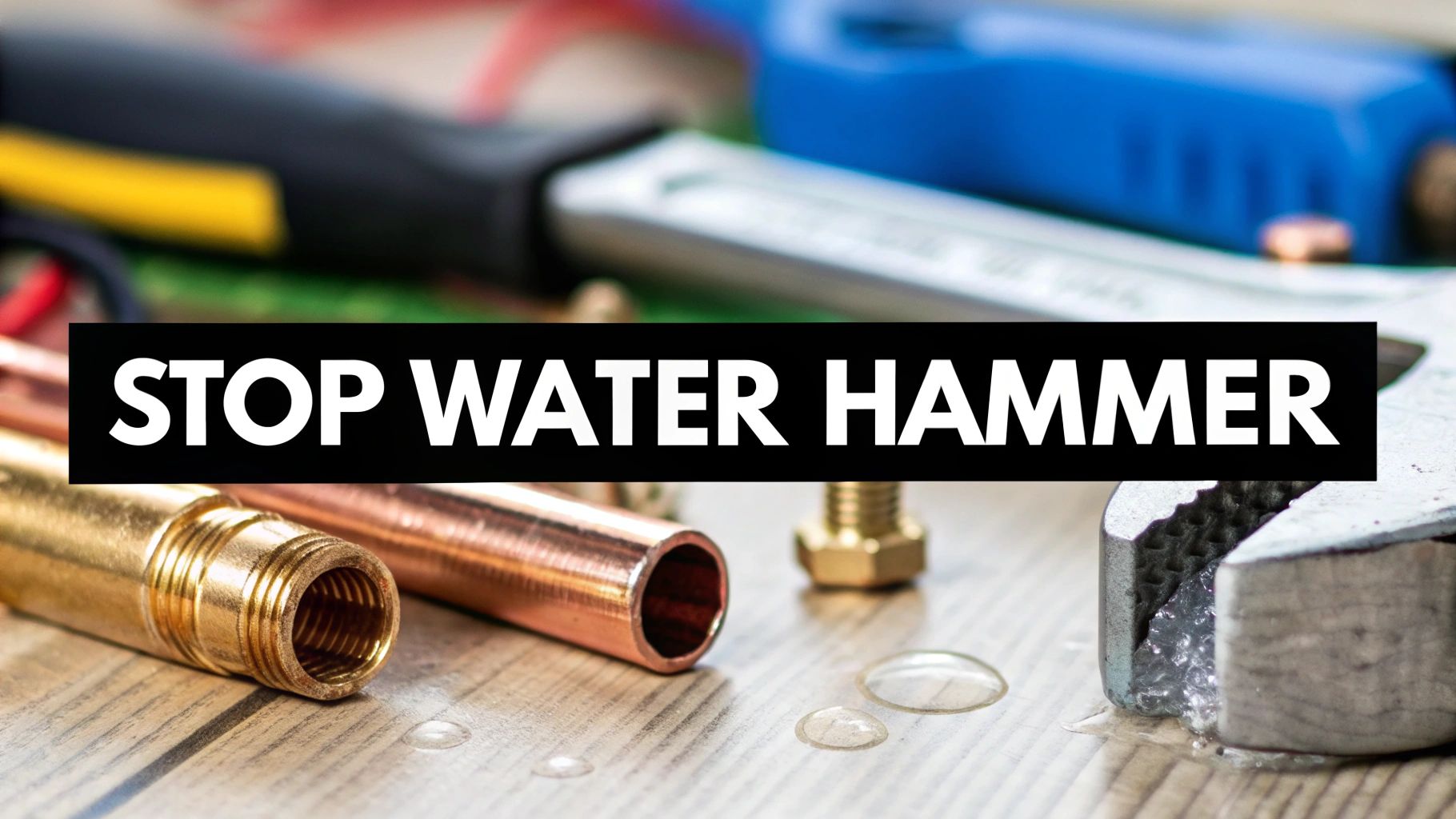 How to Stop Water Hammer in Pipes with DIY Fixes