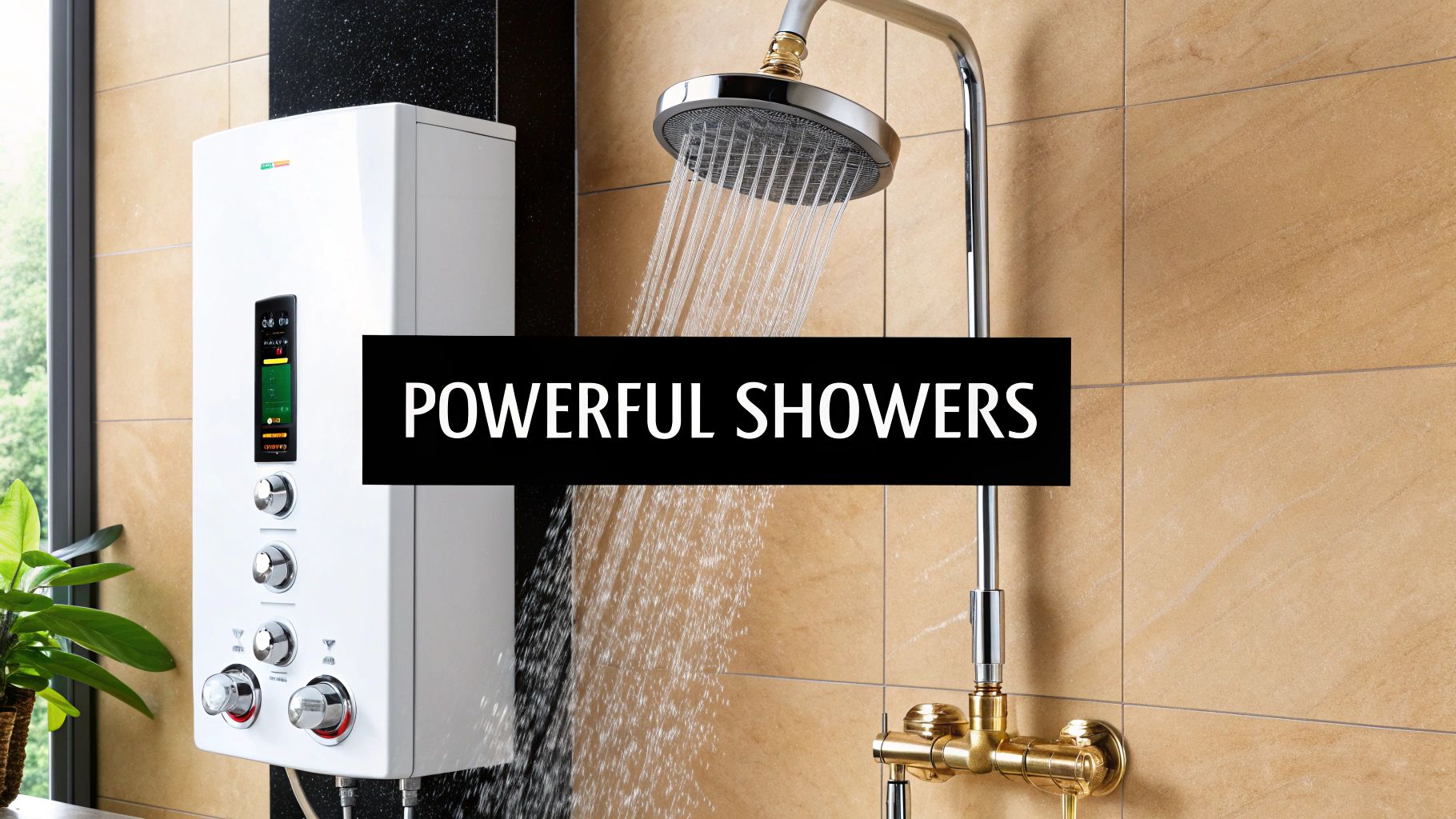 Combi boilers and power showers: Can they work together for stronger showers?