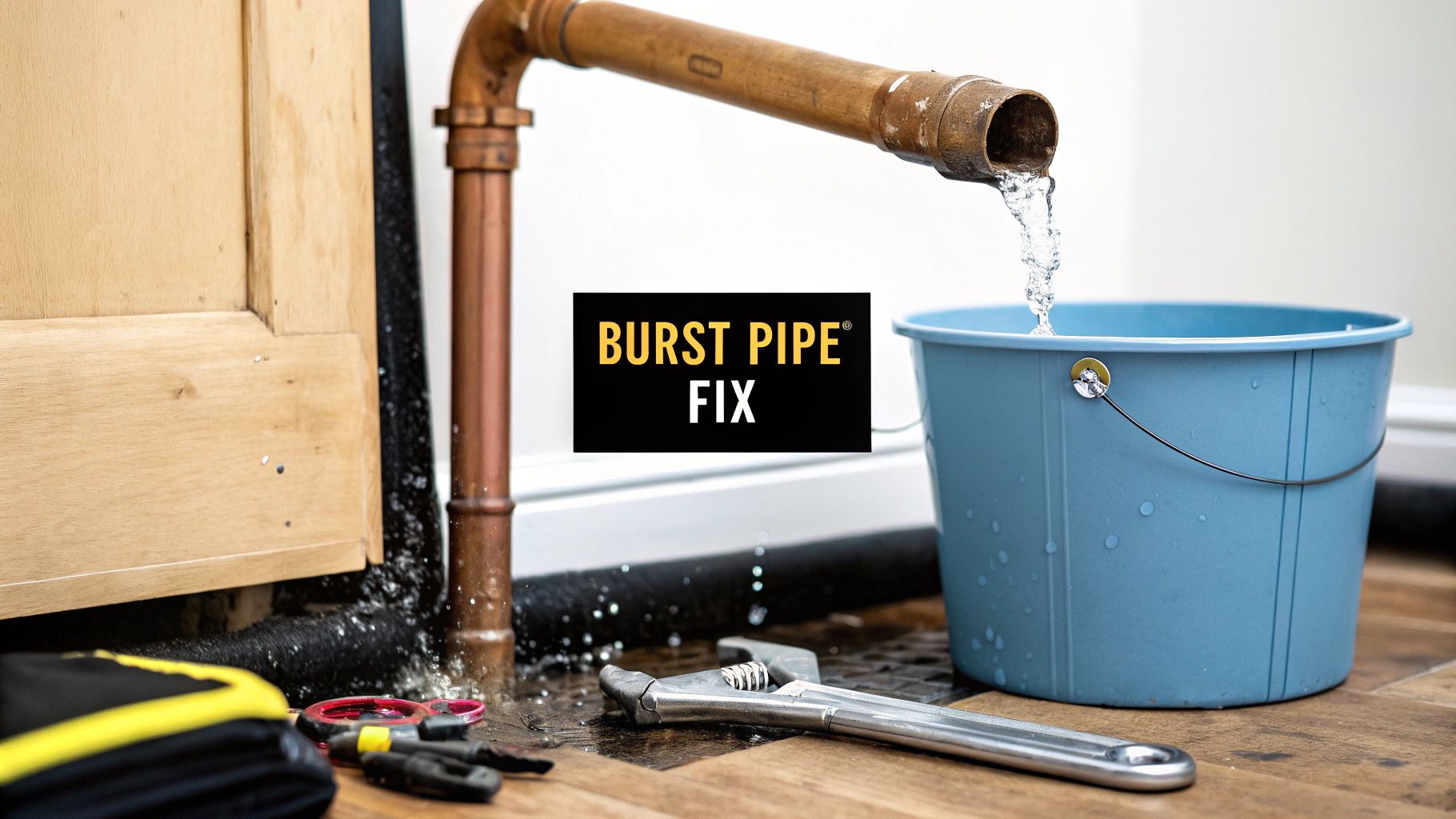 Your Emergency Burst Pipe Fix Guide for Eastbourne Homes