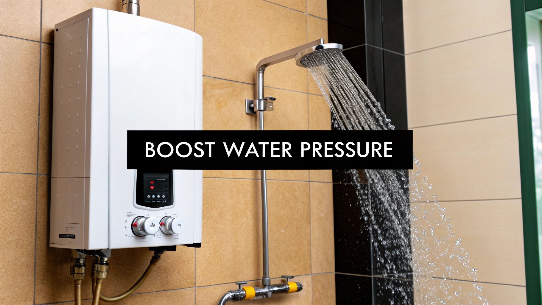 Power Shower from Combi Boiler: Boost Water Pressure Now