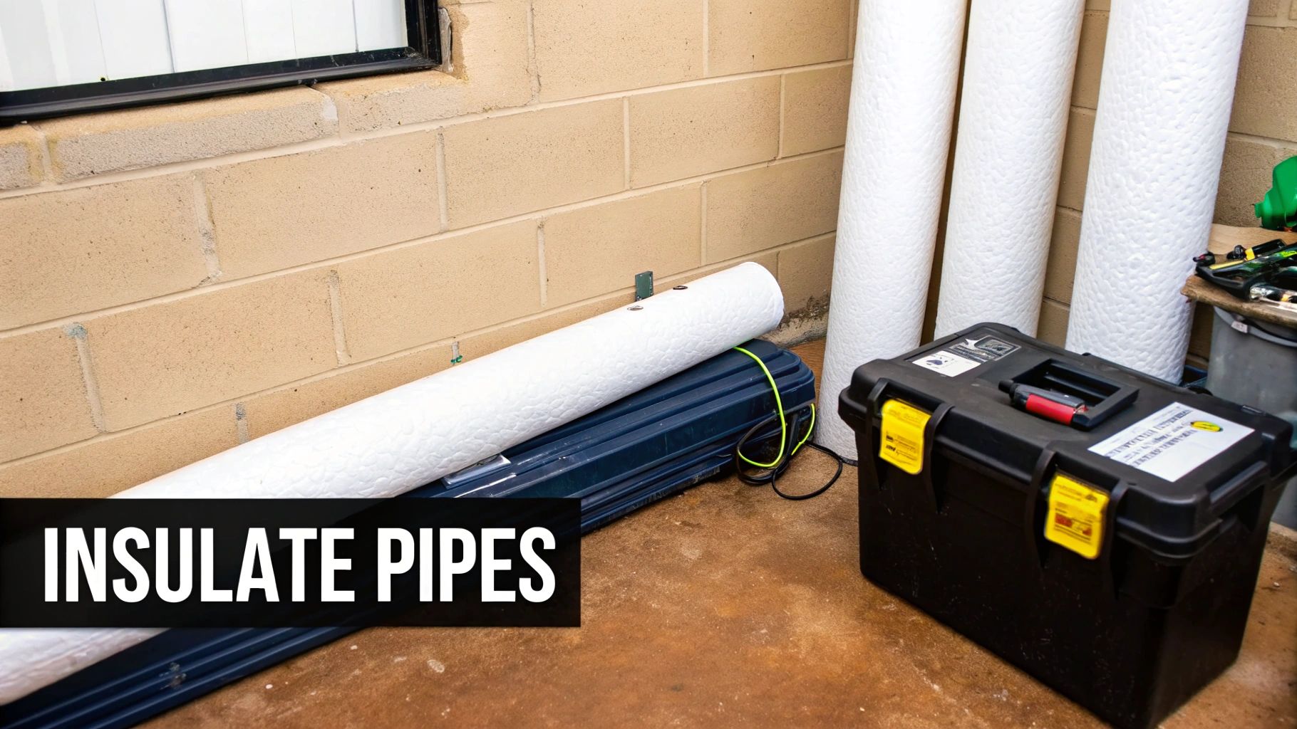 Answering questions about burst pipes.