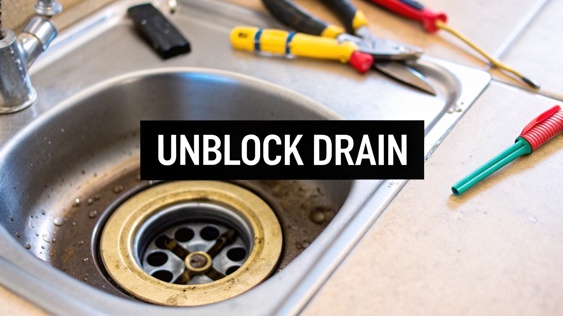 How to Unblock Drain Pipes: Simple DIY Fixes