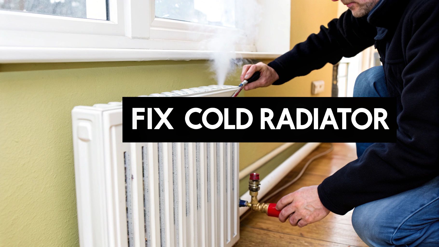 Fix a Radiator Cold at the Bottom in Your Home
