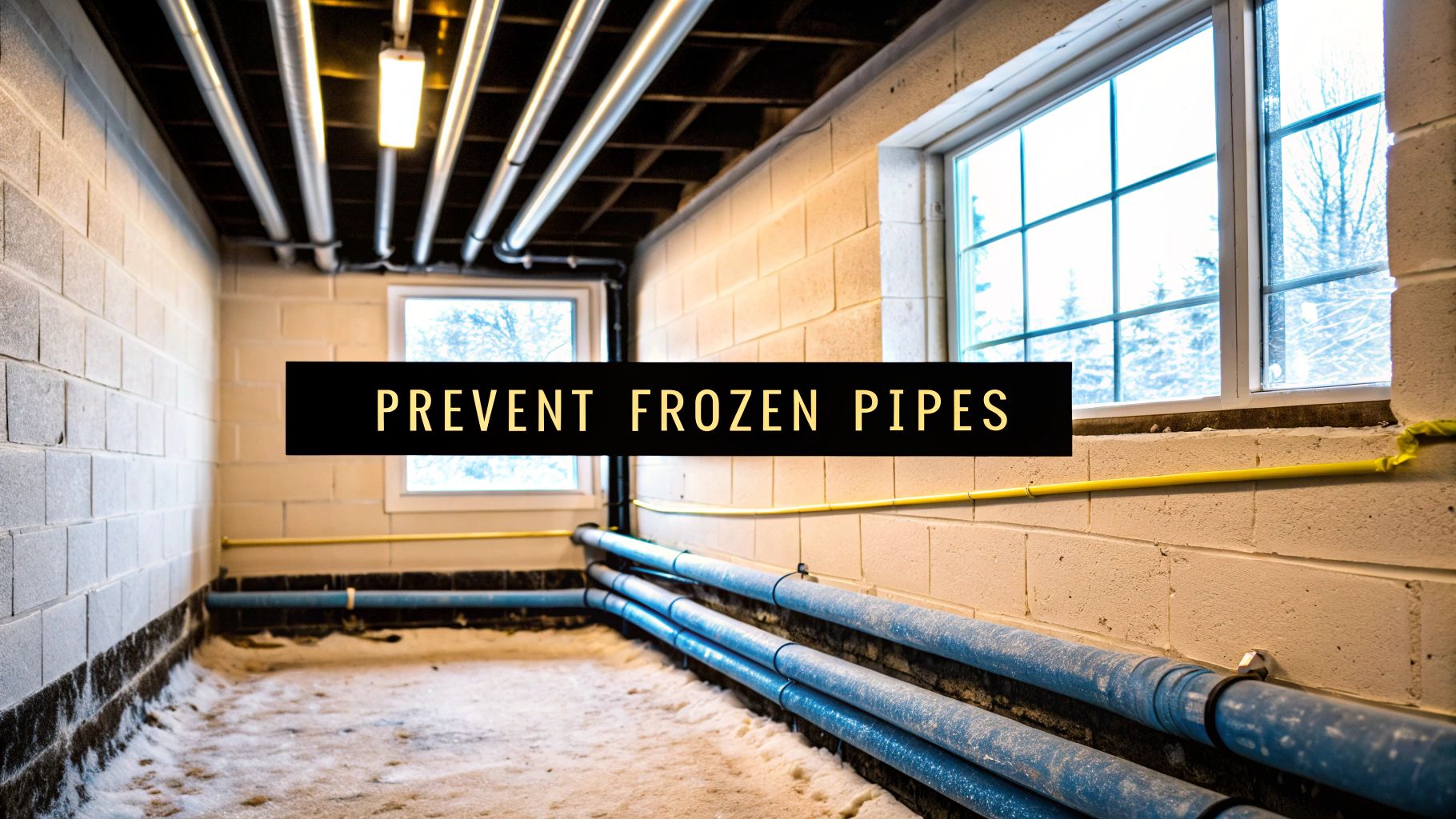 How to Prevent Frozen Pipes: Essential Tips in Eastbourne