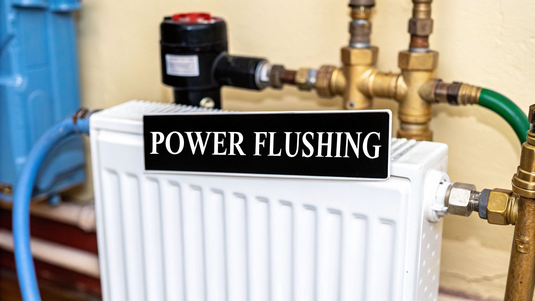 What Is Power Flushing Your Heating System?