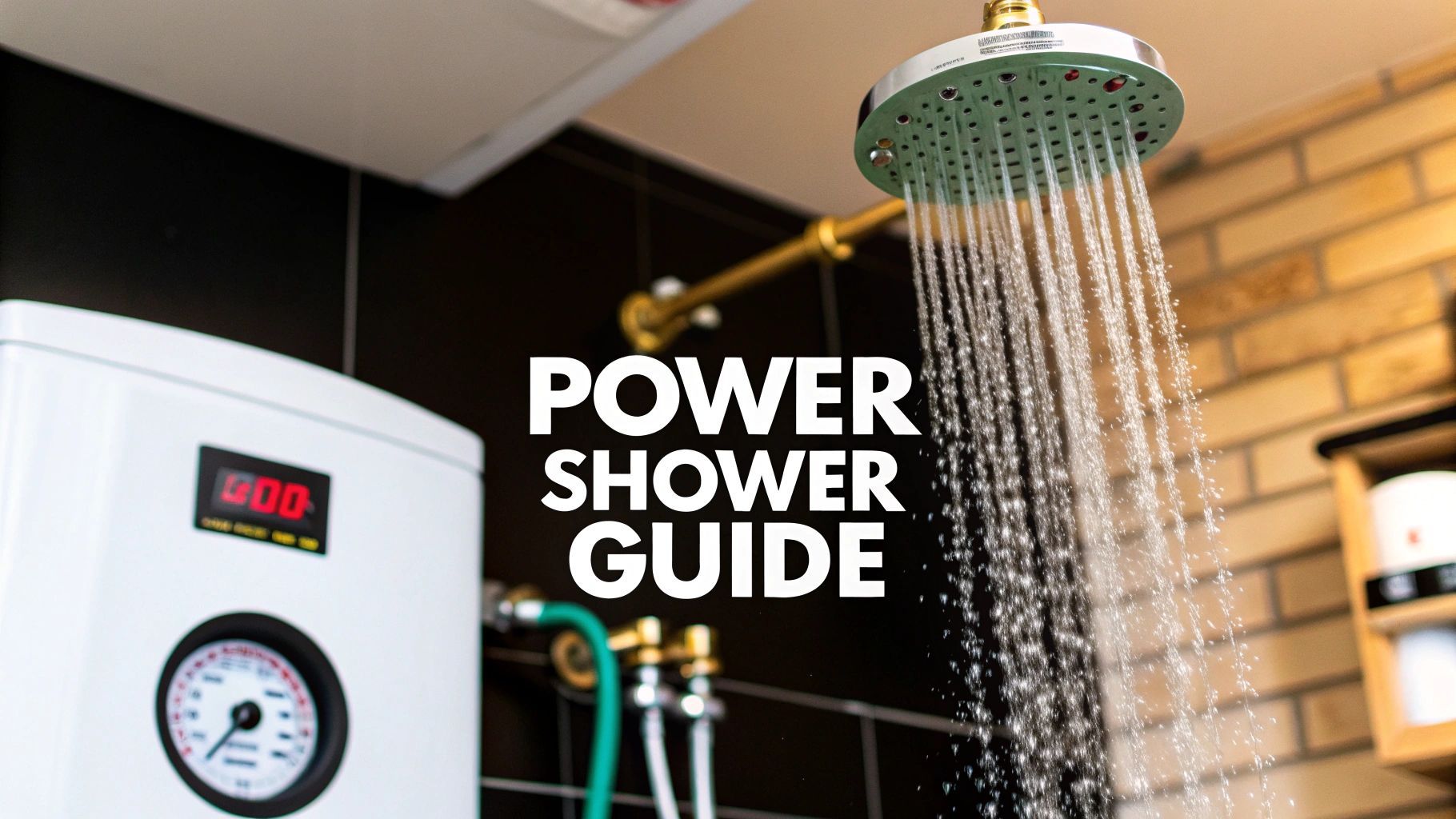 Power Showers for Combi Boilers A Homeowner's Guide