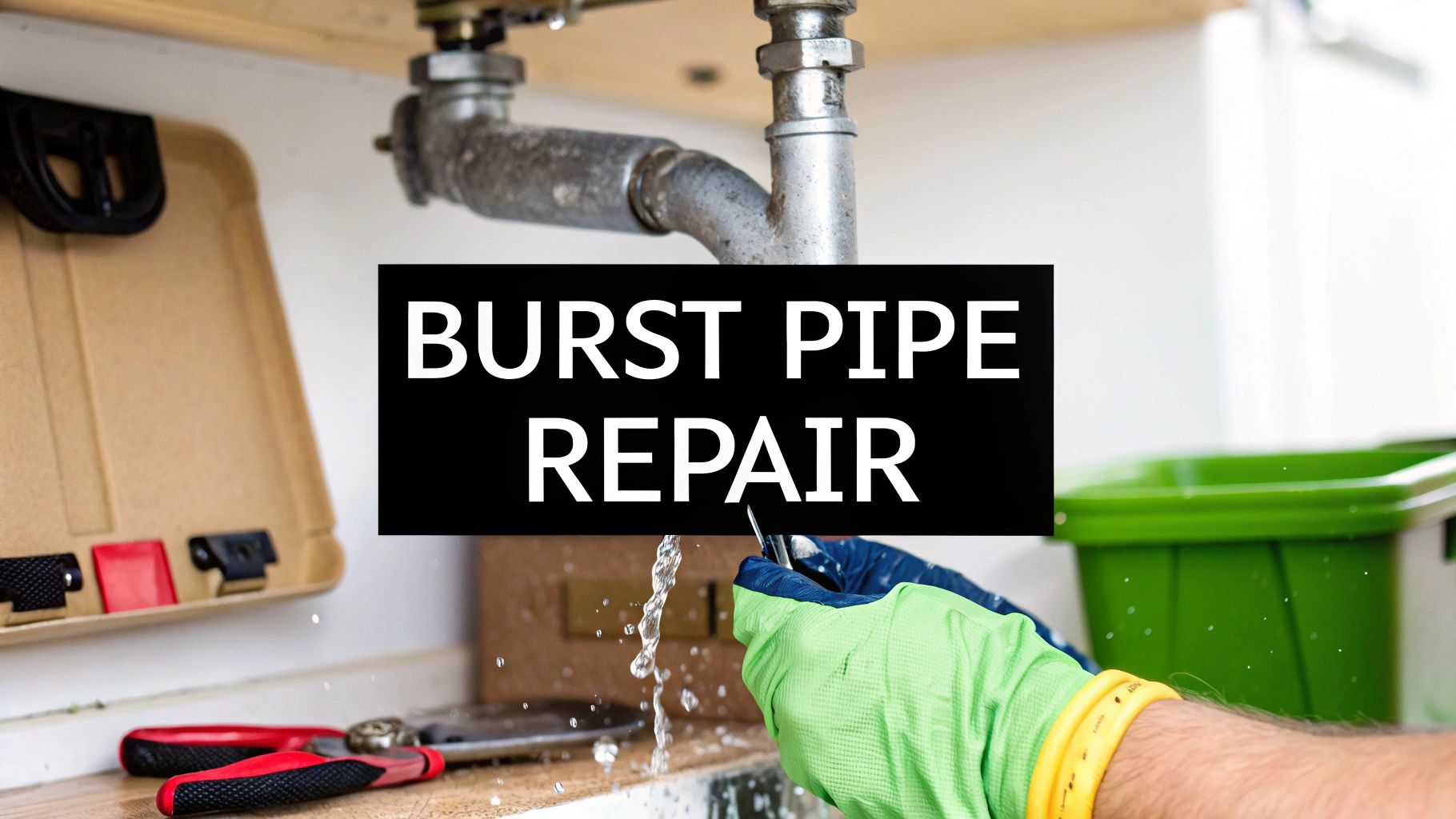 UK Burst Pipe Repair Cost An Expert Guide