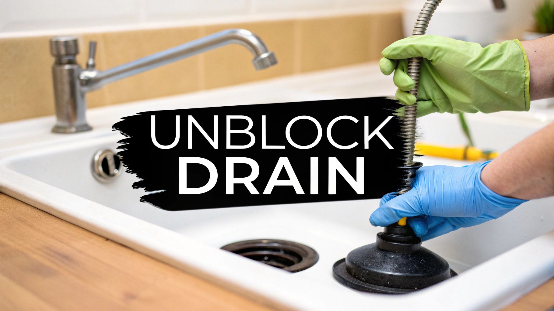 Unblock a Drain in Eastbourne With These DIY Fixes