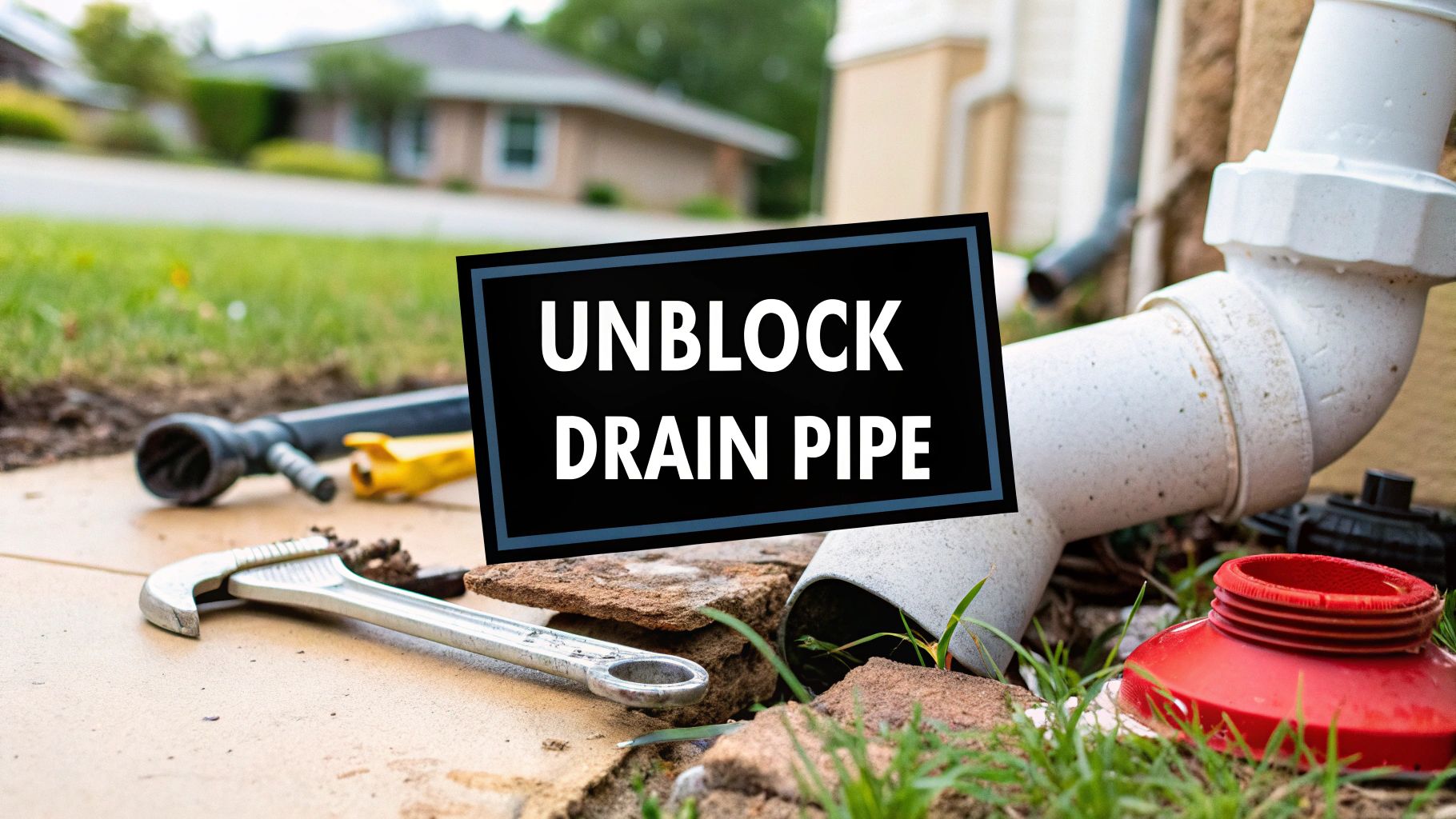 Unblock a Drain Pipe A Practical Guide for Eastbourne