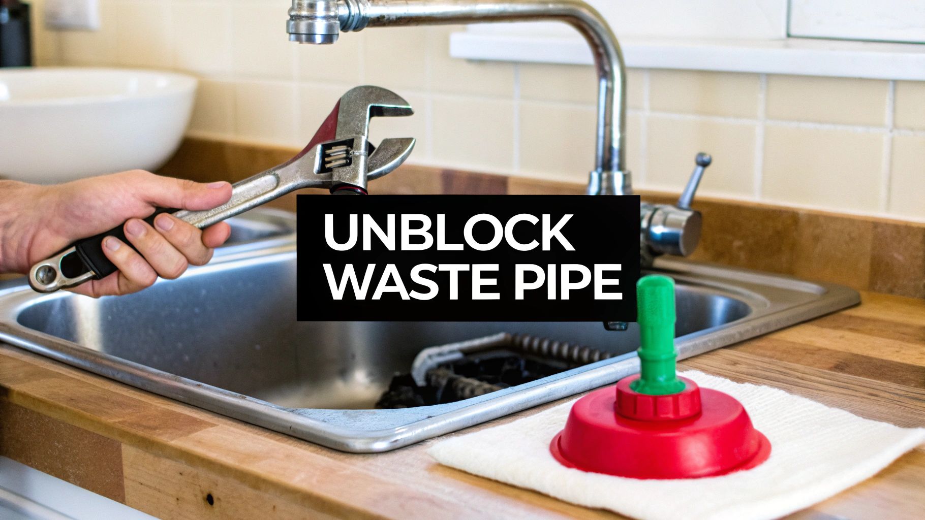 How to Unblock Waste Pipe for Eastbourne Homes