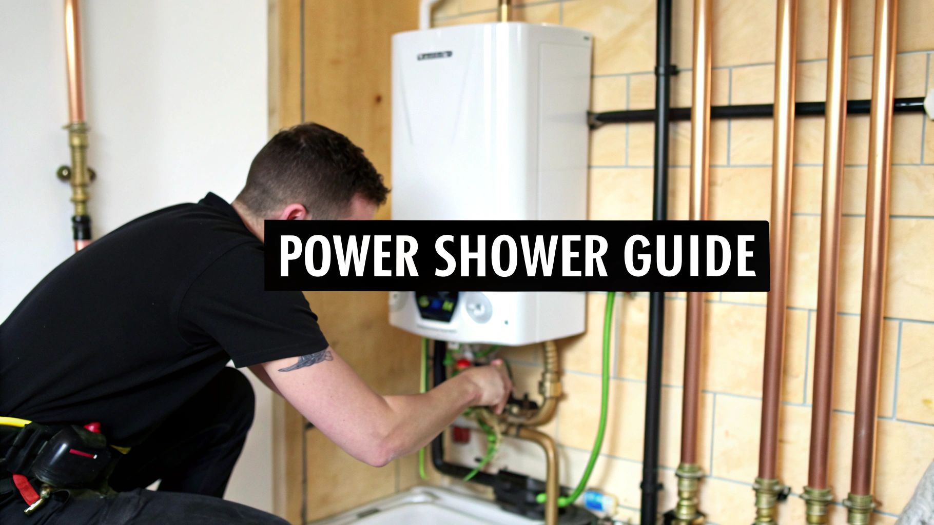 Power Shower With a Combi Boiler a Plumber's Guide
