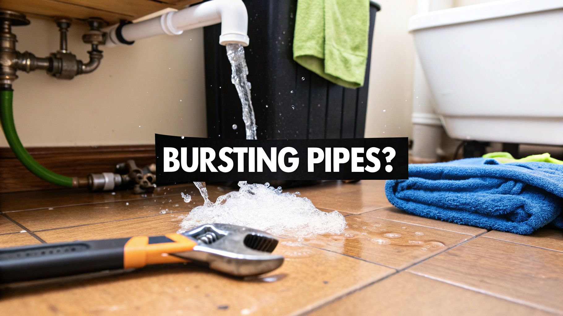 Pipes Bursting in House? Expert Tips & Immediate Actions