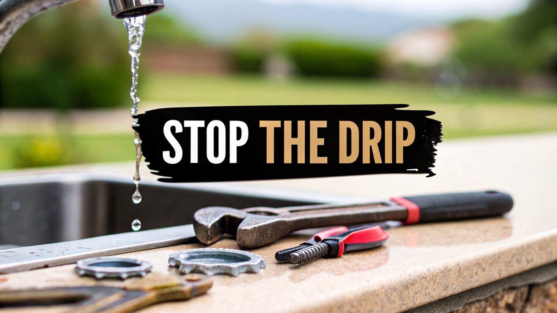 How to Fix a Dripping Tap A UK Homeowner's Guide