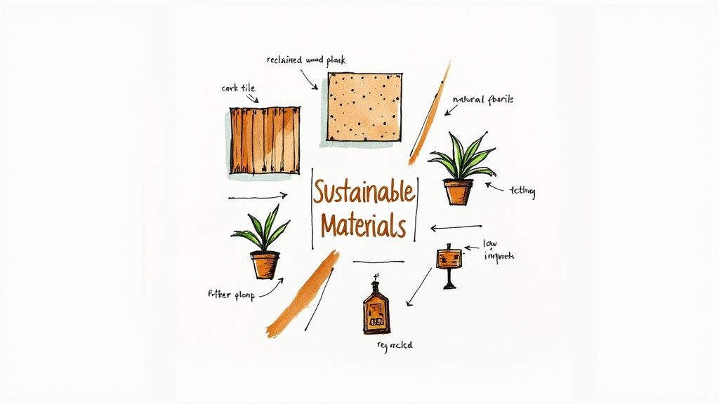 Material/Element Keywords | Sustainable Interior Design Materials