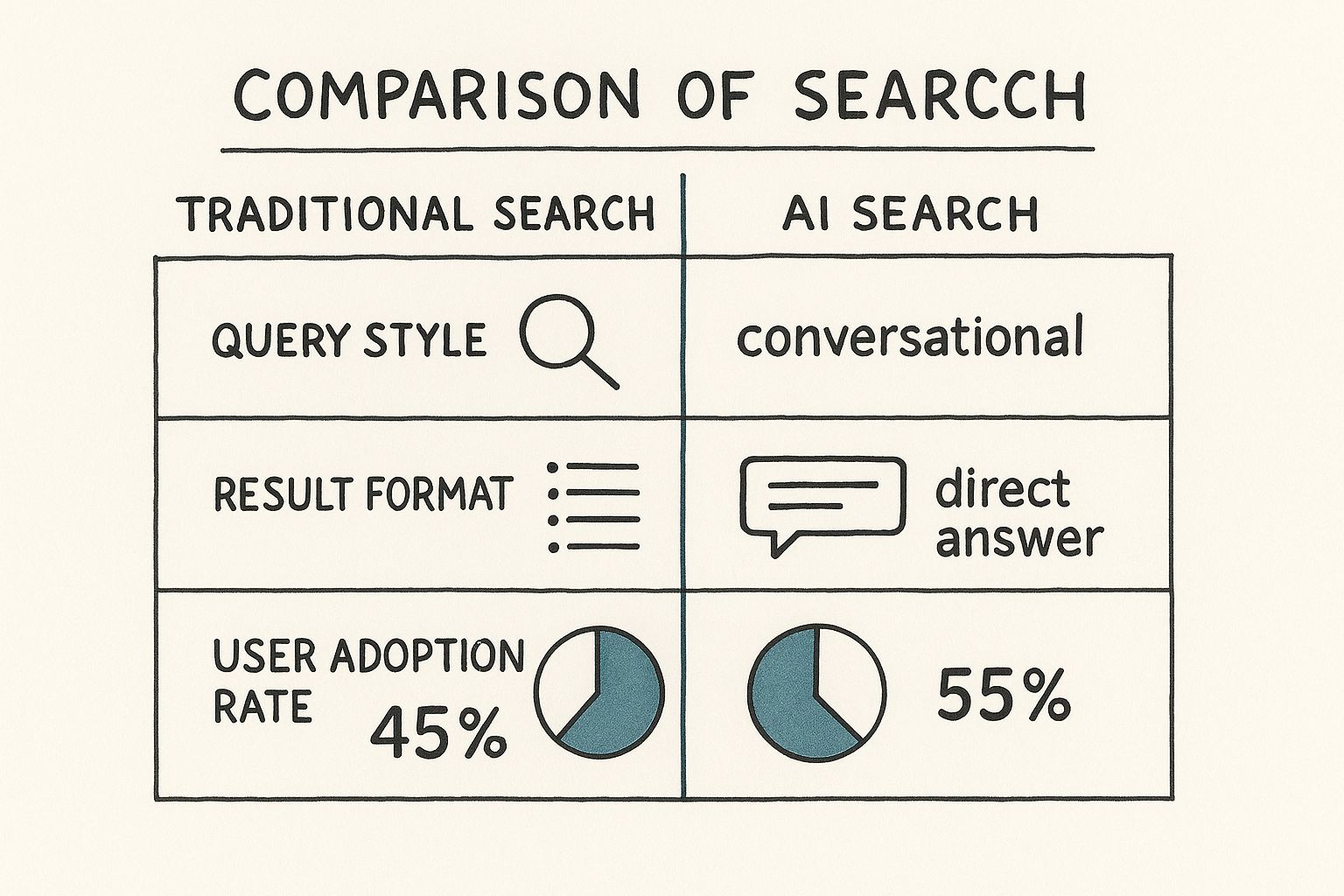 Infographic about how to rank in ai search results